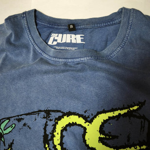 The Cure - Wish Tour '92 Official Unisex Stone Wash T-Shirt ( Men S, M, L) ***READY TO SHIP from Hong Kong***